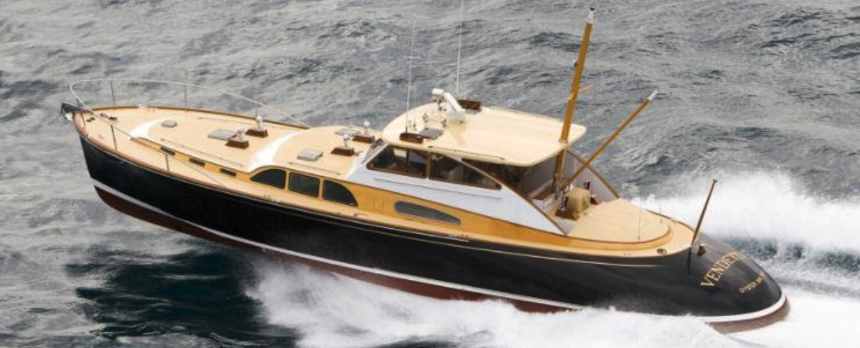 A representative motor yacht